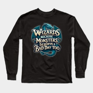 Wizard gamers Long Sleeve T-Shirt